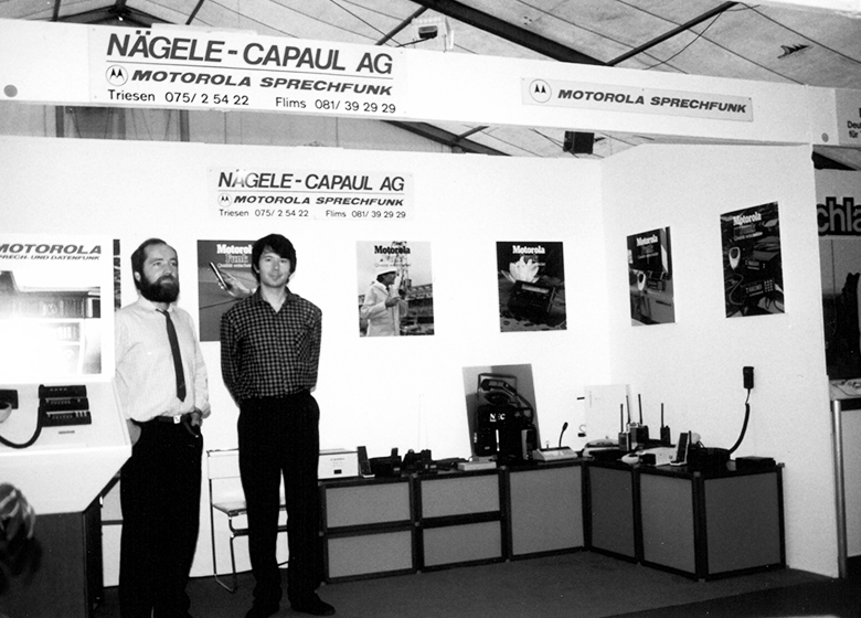 Arnold Nägele und Alexander Capaul Archivbild